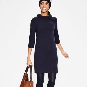 Boden Alexandra Black Jersey Tunic Dress | 4L